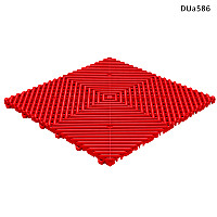 PVC μονωτικό δάπεδο για γκαράζ – κόκκινο τετράγωνο πλακάκι DUa586 - Sellzone.bg PVC μονωτικό δάπεδο για γκαράζ – κόκκινο τετράγωνο πλακάκι DUa586